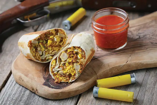 The Hunter's Table // Quail, Machaca, and Egg Burritos